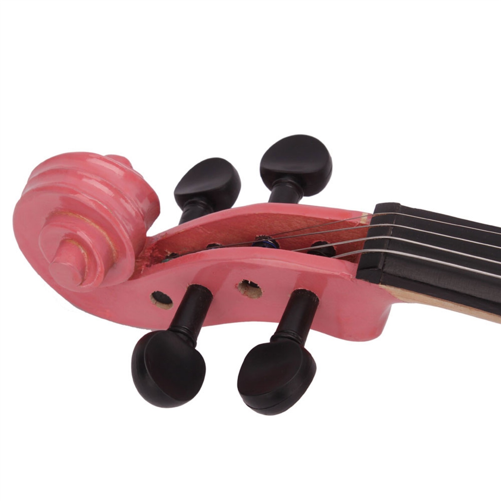 4/4 Full Size Acoustic Violin with Case Bow Rosin Pink Gift NEW US Stock