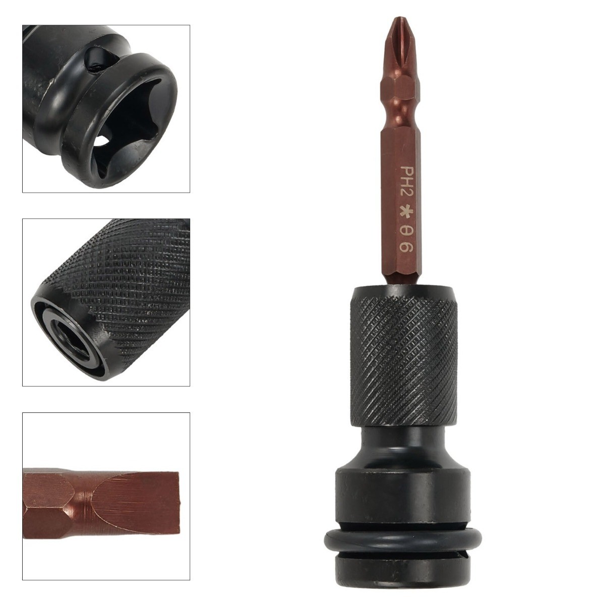 Convert Wrench Into Drill With Socket Adapter Easy And Efficient Kit