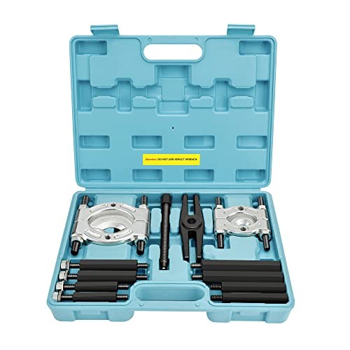 12PCS Bearing Puller Set, 5-ton Capacity Heavy Duty Flywheel Separator Tool,