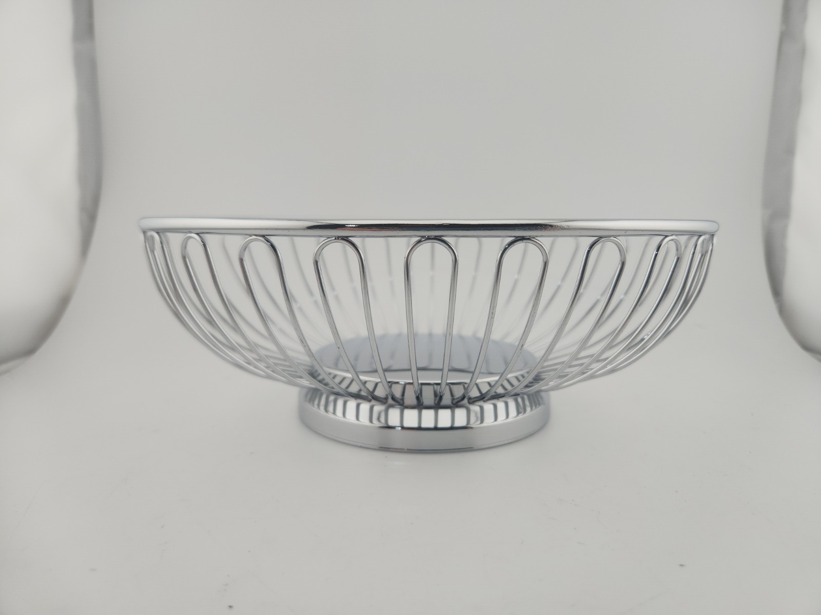 Table Craft Chrome Plated Basket #4171 Oval