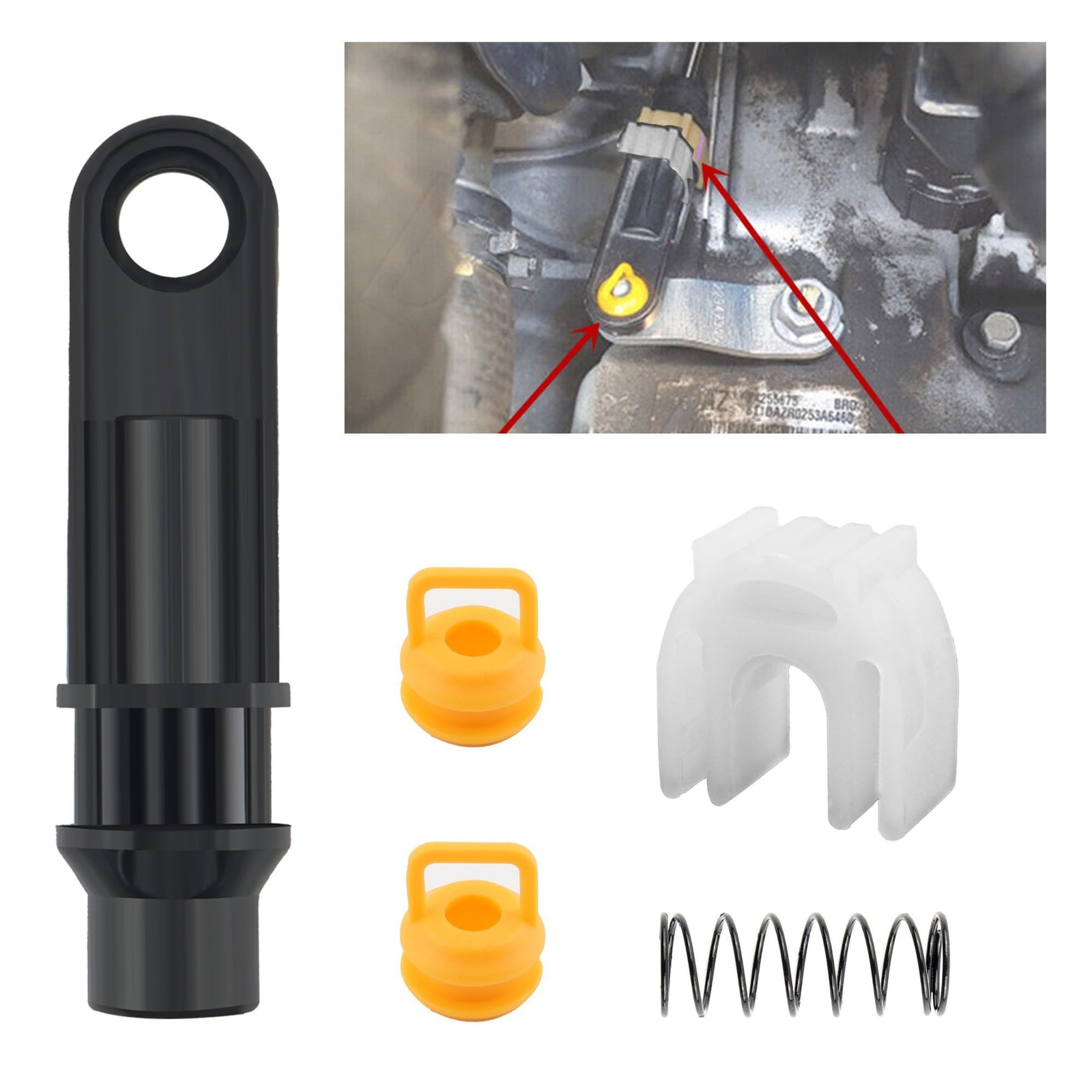 Transmission Shift Cable Bushing Repair Kit,Professional Shifter Bushing OEM#...