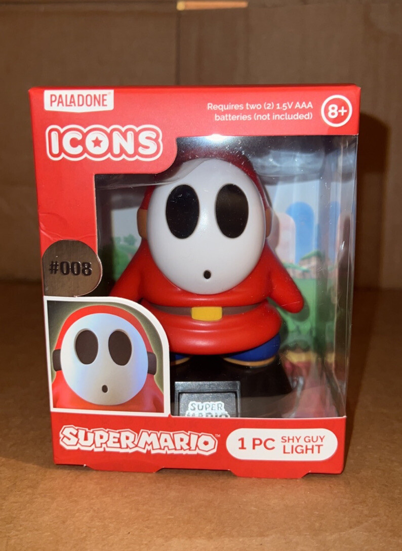 Nintendo Super Mario Character ICON LAMP LIGHTS Paladone NEW