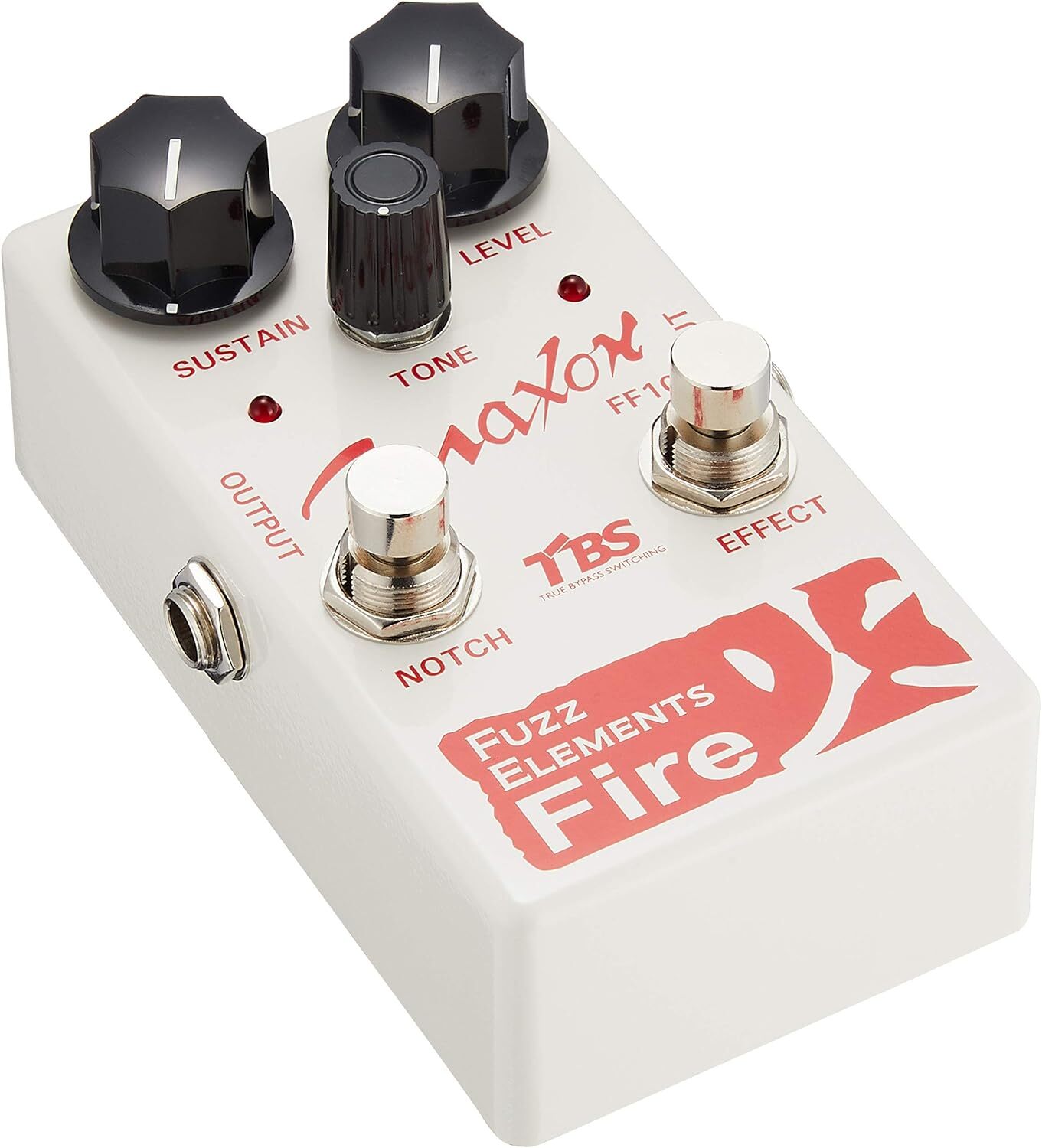Maxon FF10 Fuzz Elements Fire Guitar Effect Pedal Brand New