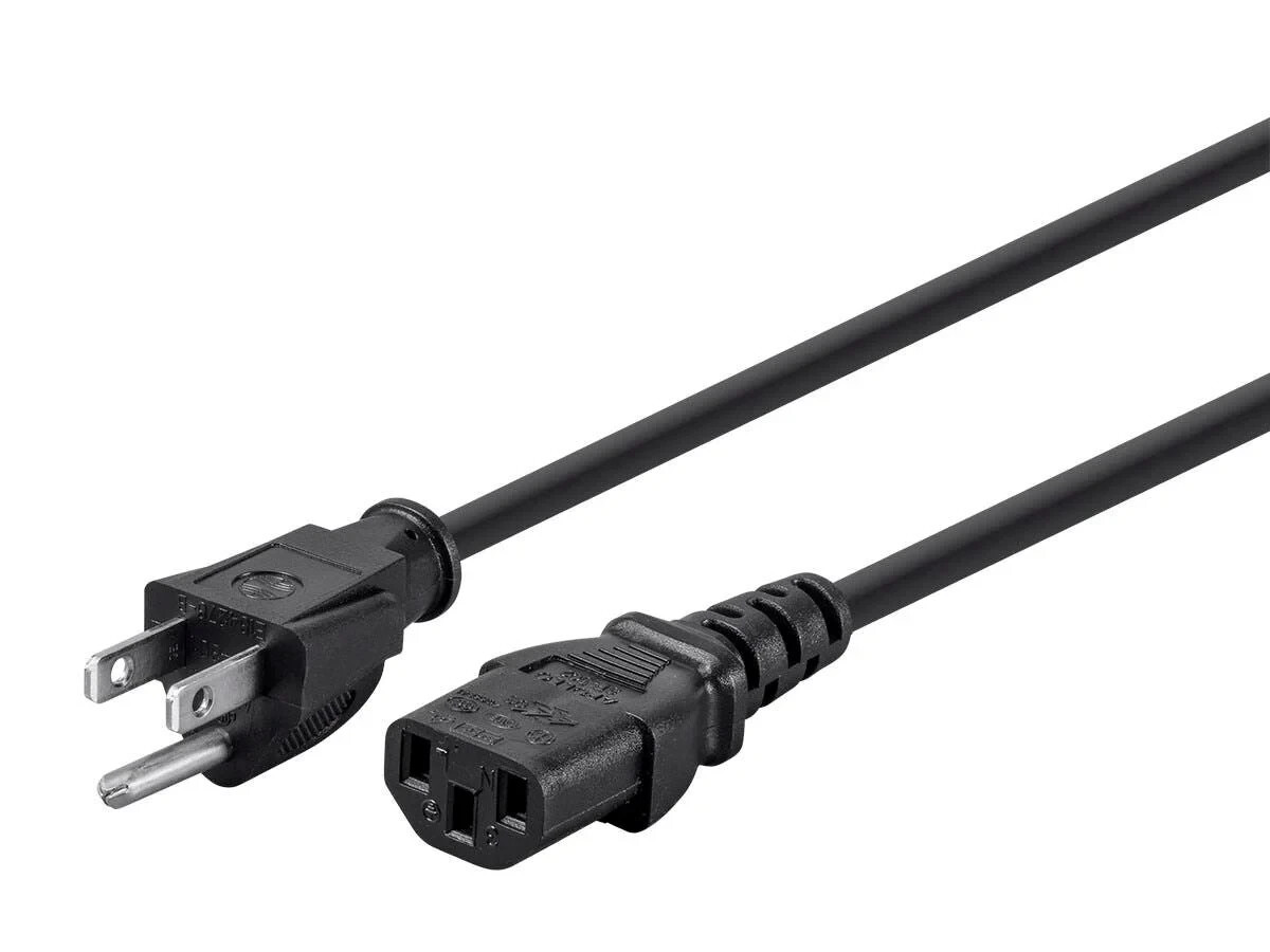 Replacement Powercord for TekPower Power supply