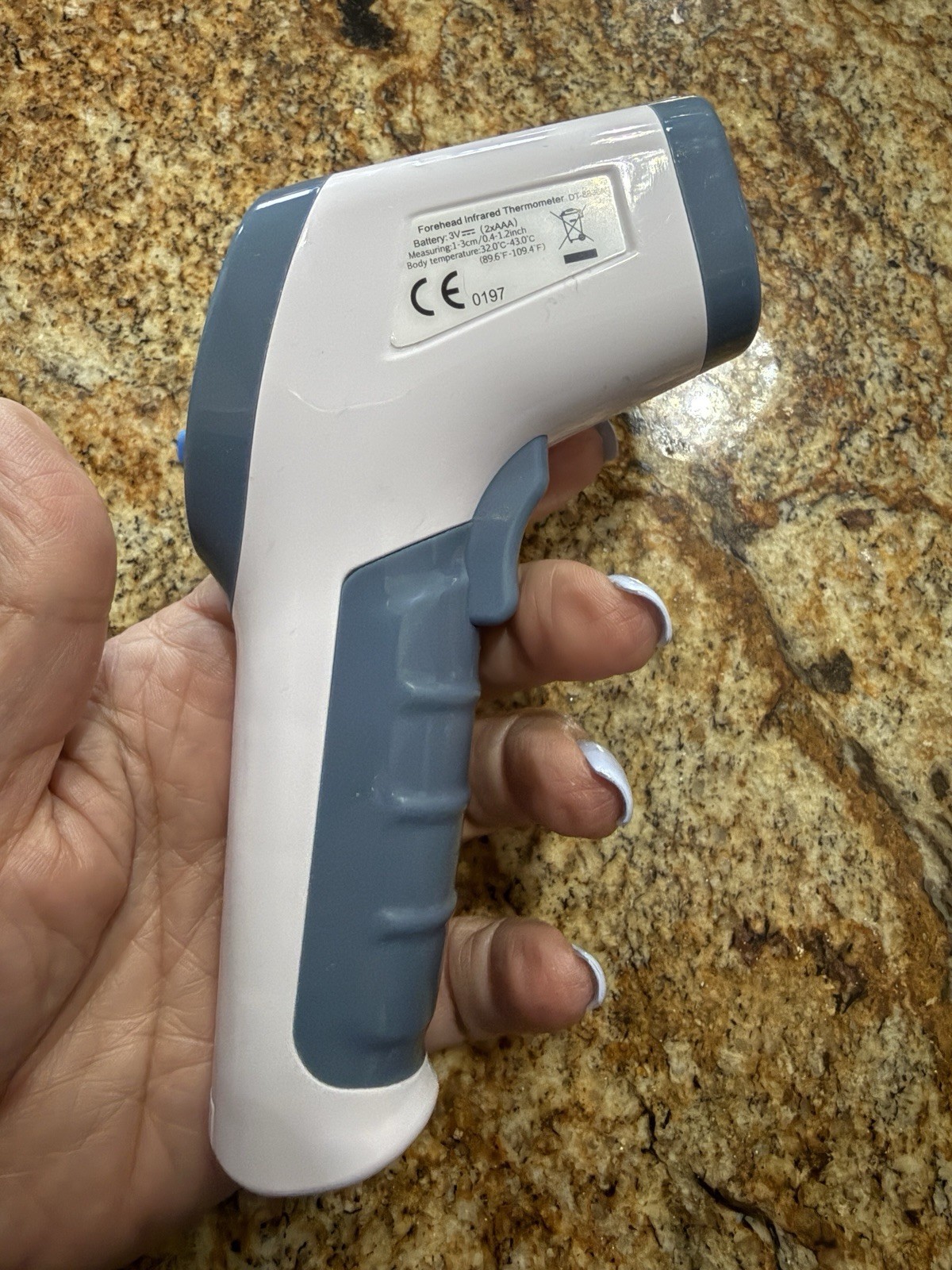 Non-Contact Forehead Thermometer Infrared DT-8836M By icalibeur, Accuracy 0.3C