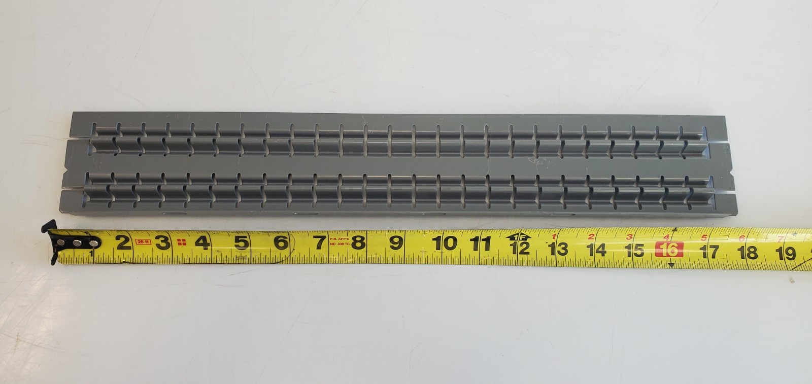 LOT Of 10 Genuine Lista Slotted Drawer Partition P100-27 18" X 3"
