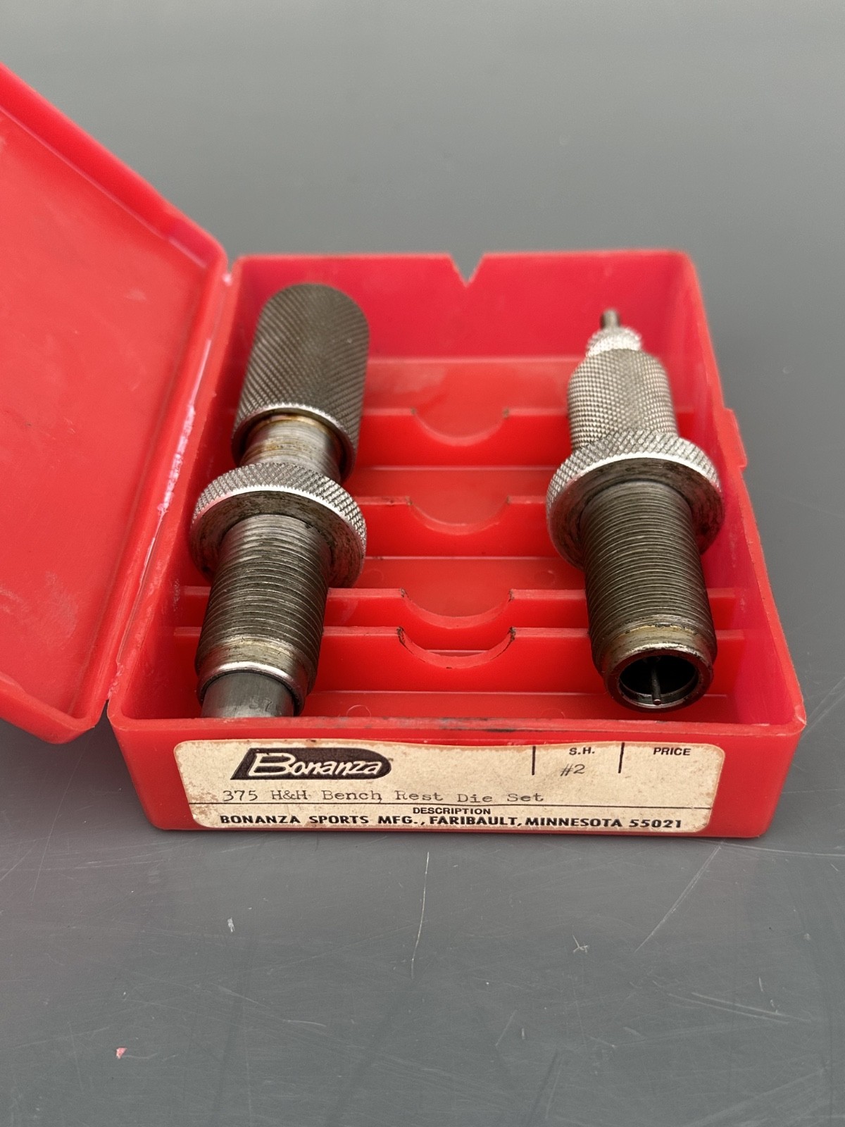 Bonanza 375 H&H Reloading Dies / Bench Rest Die Set