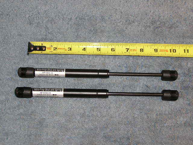 Two 10" Gas Strut Shock Spring Tool Job Storage Box Lid Lift REP SL-10-20