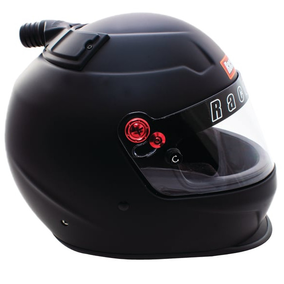 RaceQuip Pro20 Top Air Full Face Helmet Flat Black 2XL Snell SA2020 266997RQP