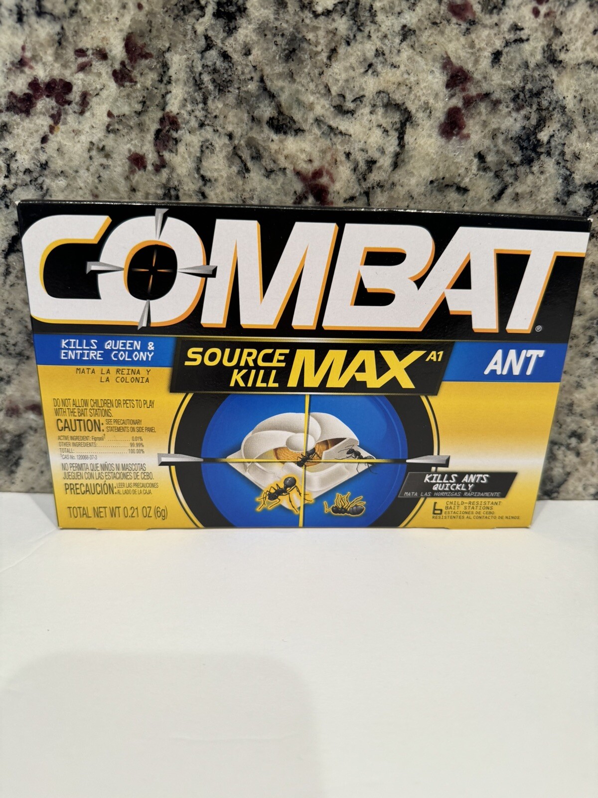 Combat Source Kill Max DIA55901 Bait Stations ANT (6 Bait Stations)