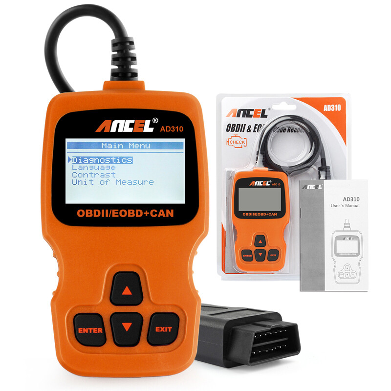 Check Engine & Turn Engine Light Off OBD2 Code Reader Car Automotive Scanner