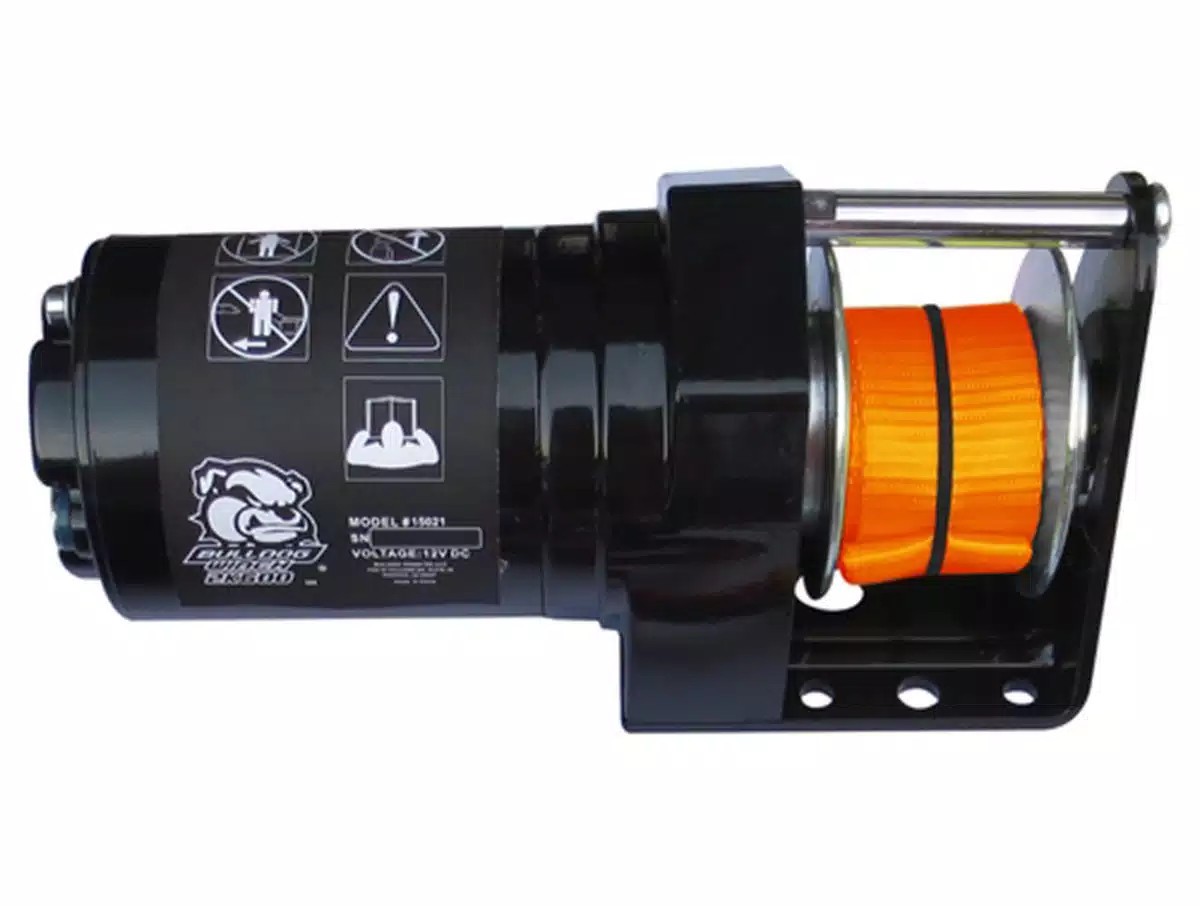 BullDog 2000 LB ATV/UTV Snow Plow Winch