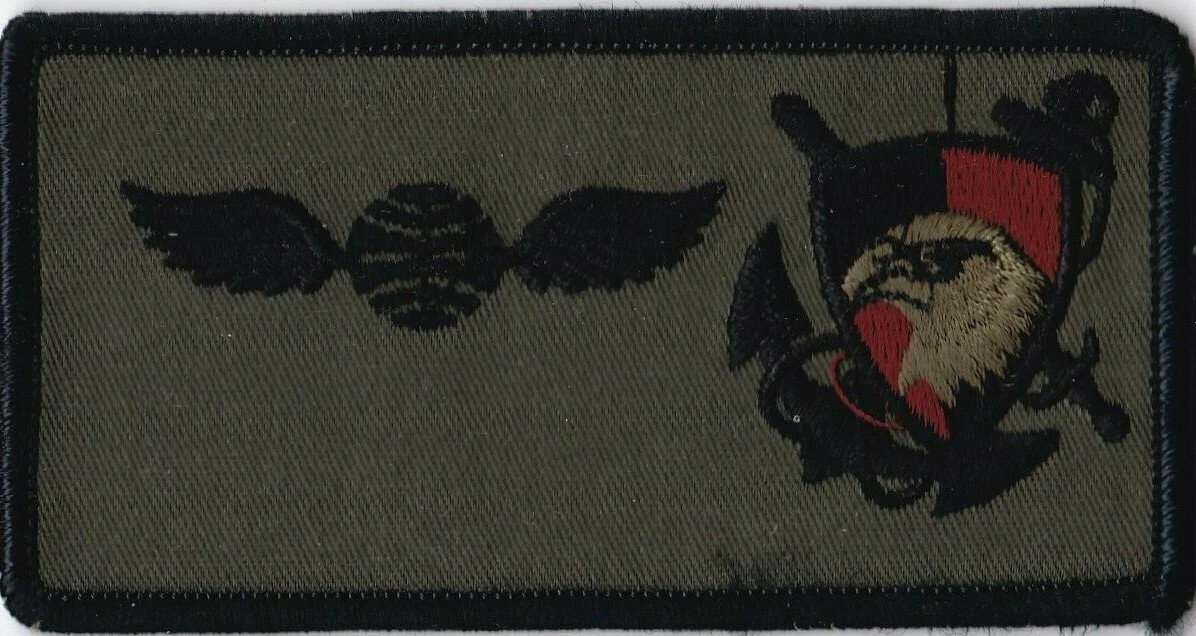 USN Enlisted Aviator VP-47 Nametag Wing Patch A-1