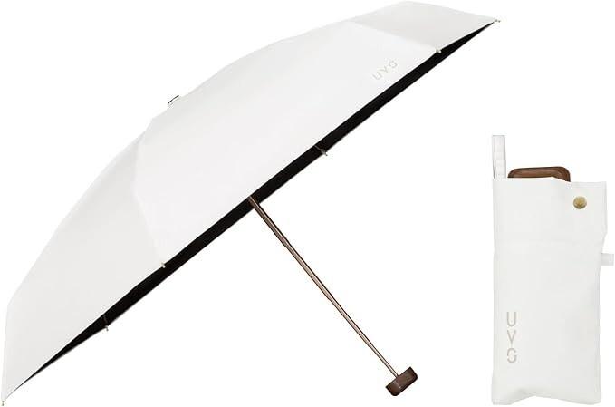 [2026] Wpc. Strongest Parasol UVO (Ubo) Folding Umbrella/5 Tiers Plain Off《100%
