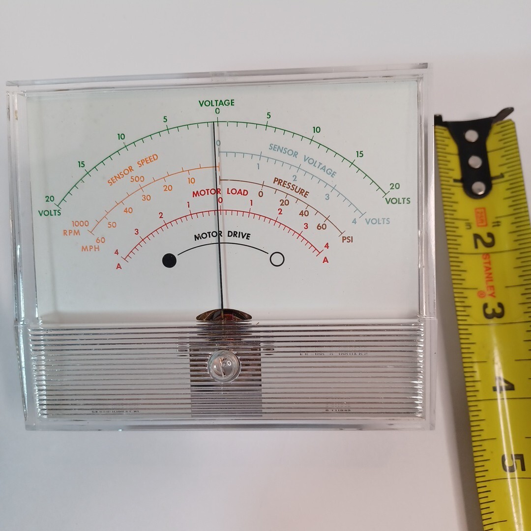Mercer Electronics Meter 3-711345 SK525 1094 + CAL