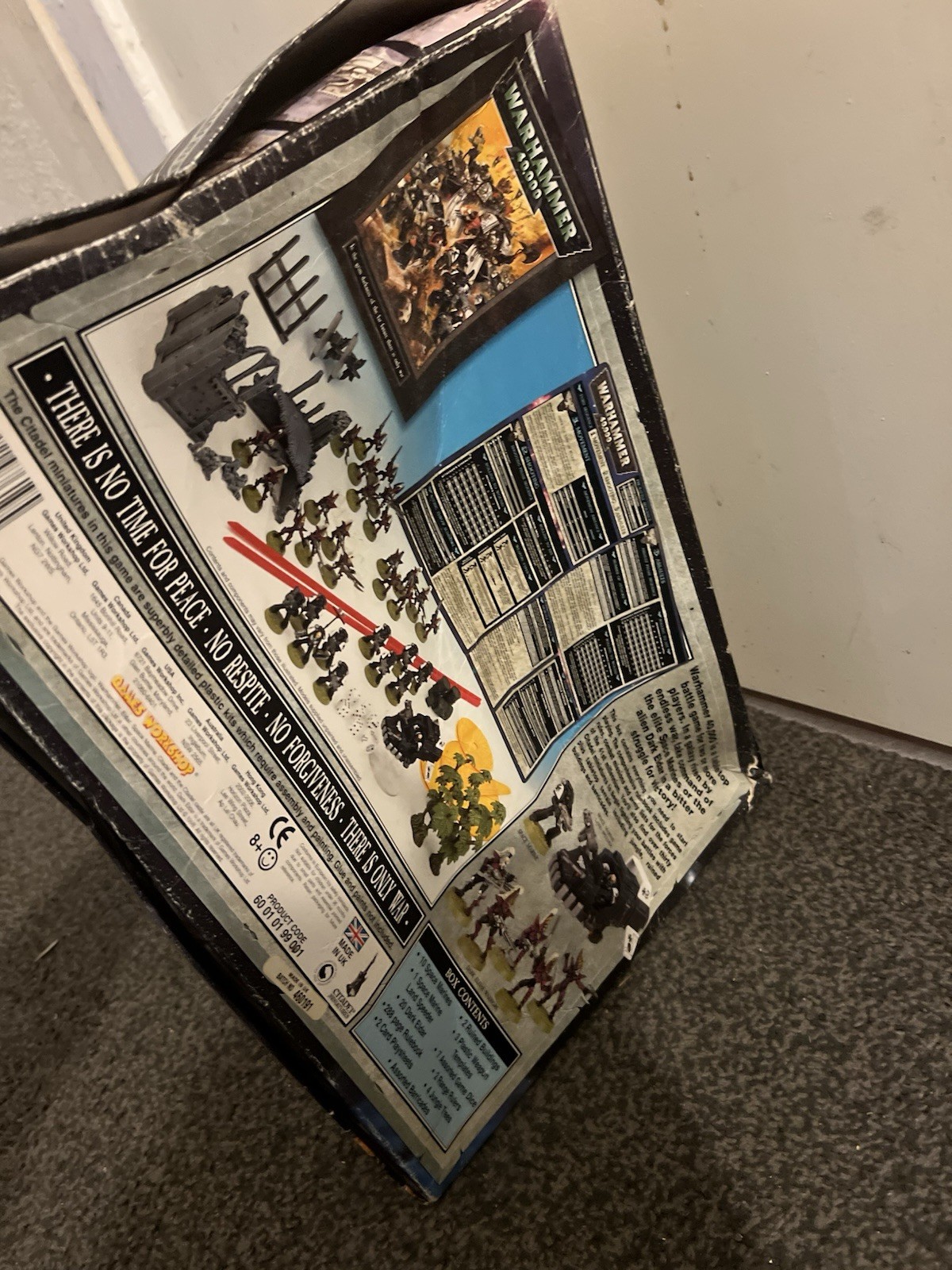 Warhammer 40k 3rd Edition Box Set Games Workshop Broken Box With Manuals