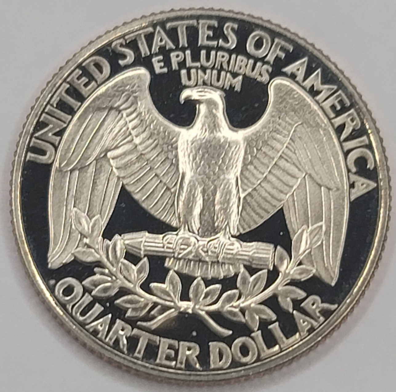 1992 S Gem Proof DCAM Washington Quarter - CN-Clad