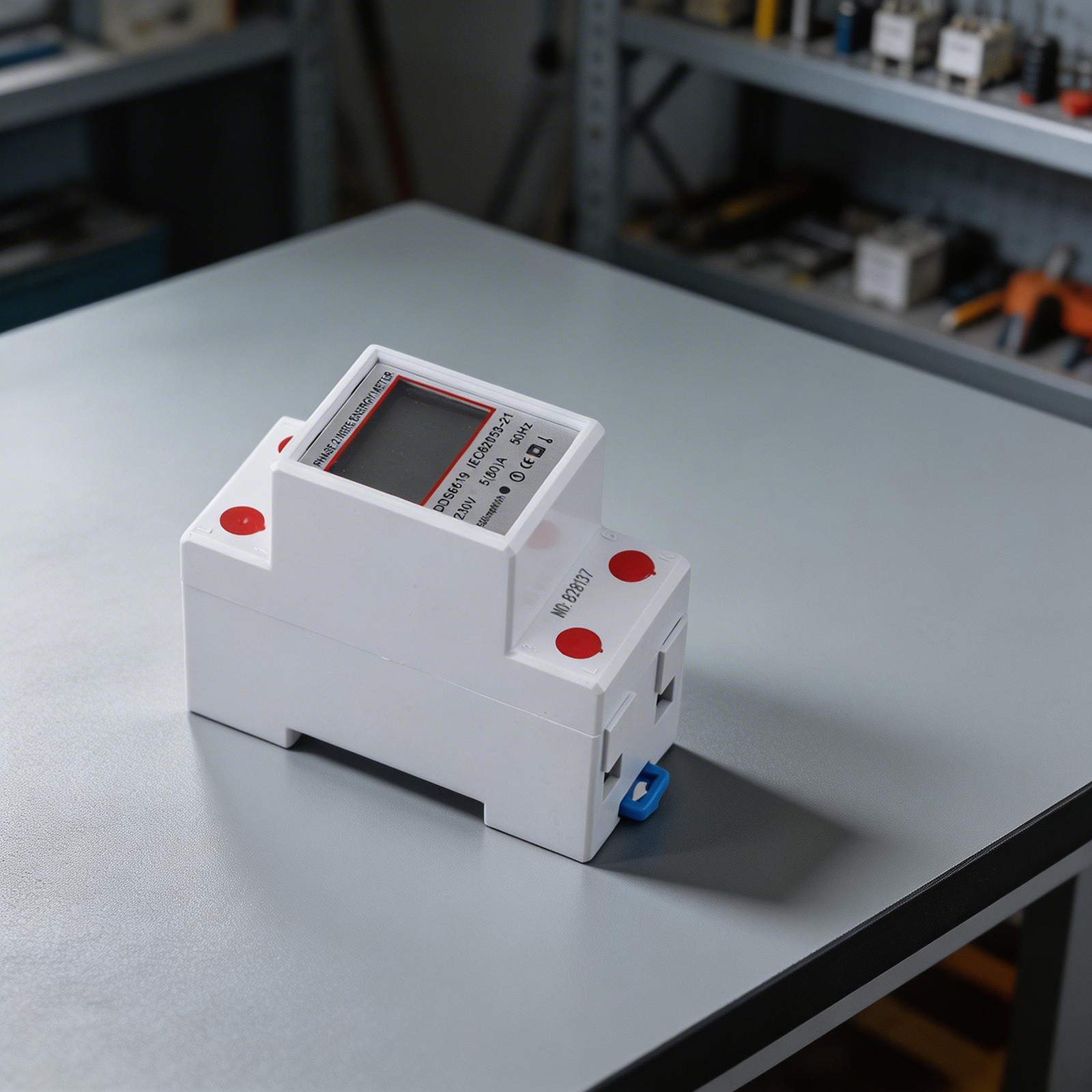 Digital Power Meter Energy Meter Installation Convenience KWh Consumption