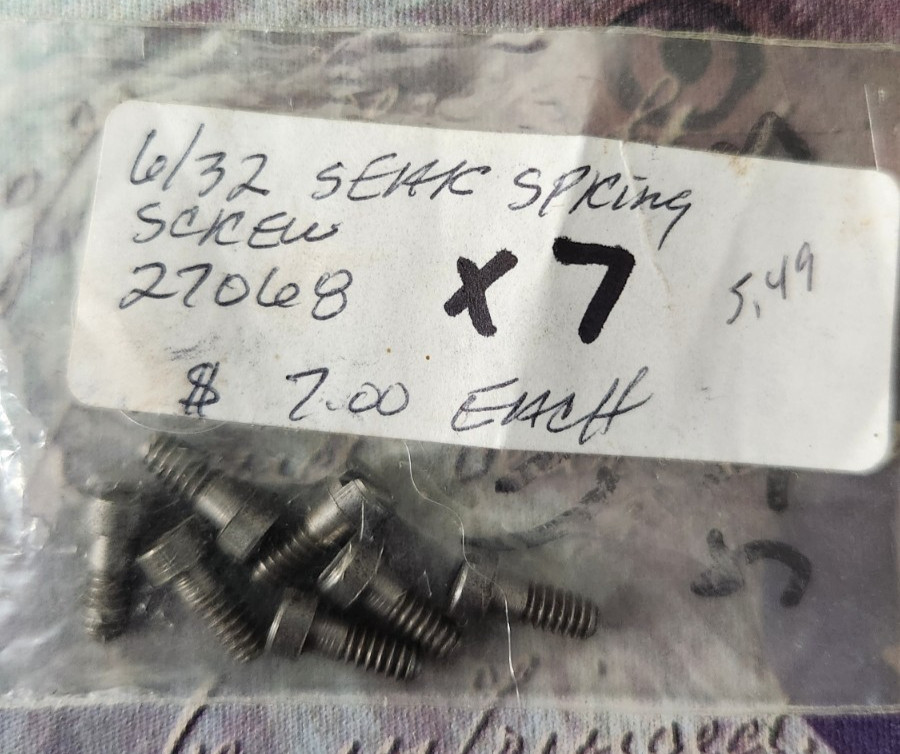 Muzzleloader Screws 52 Screws Gunsmith Lot See Photos