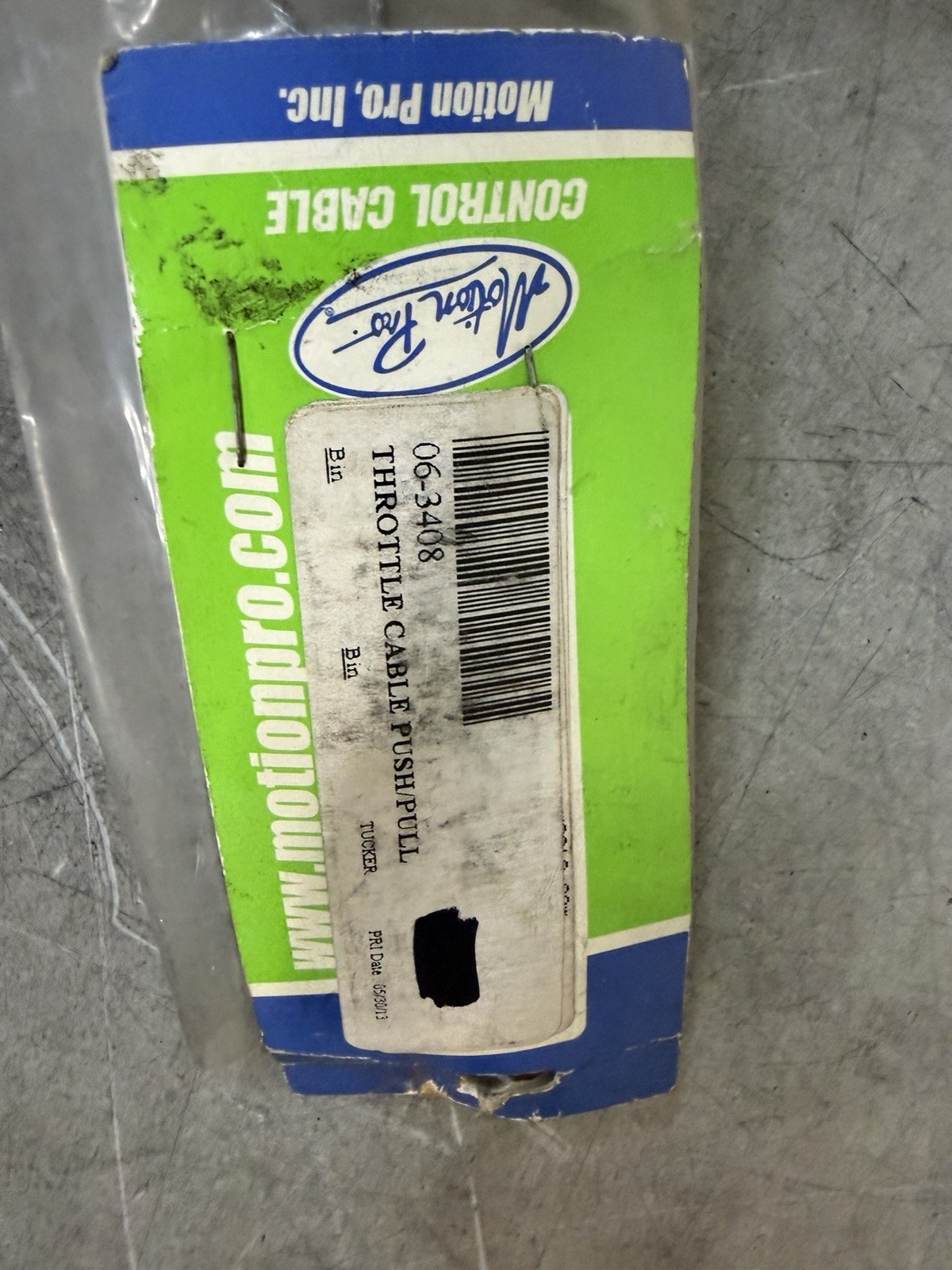 NEW Motion Pro Throttle Cable PN: 06-3408