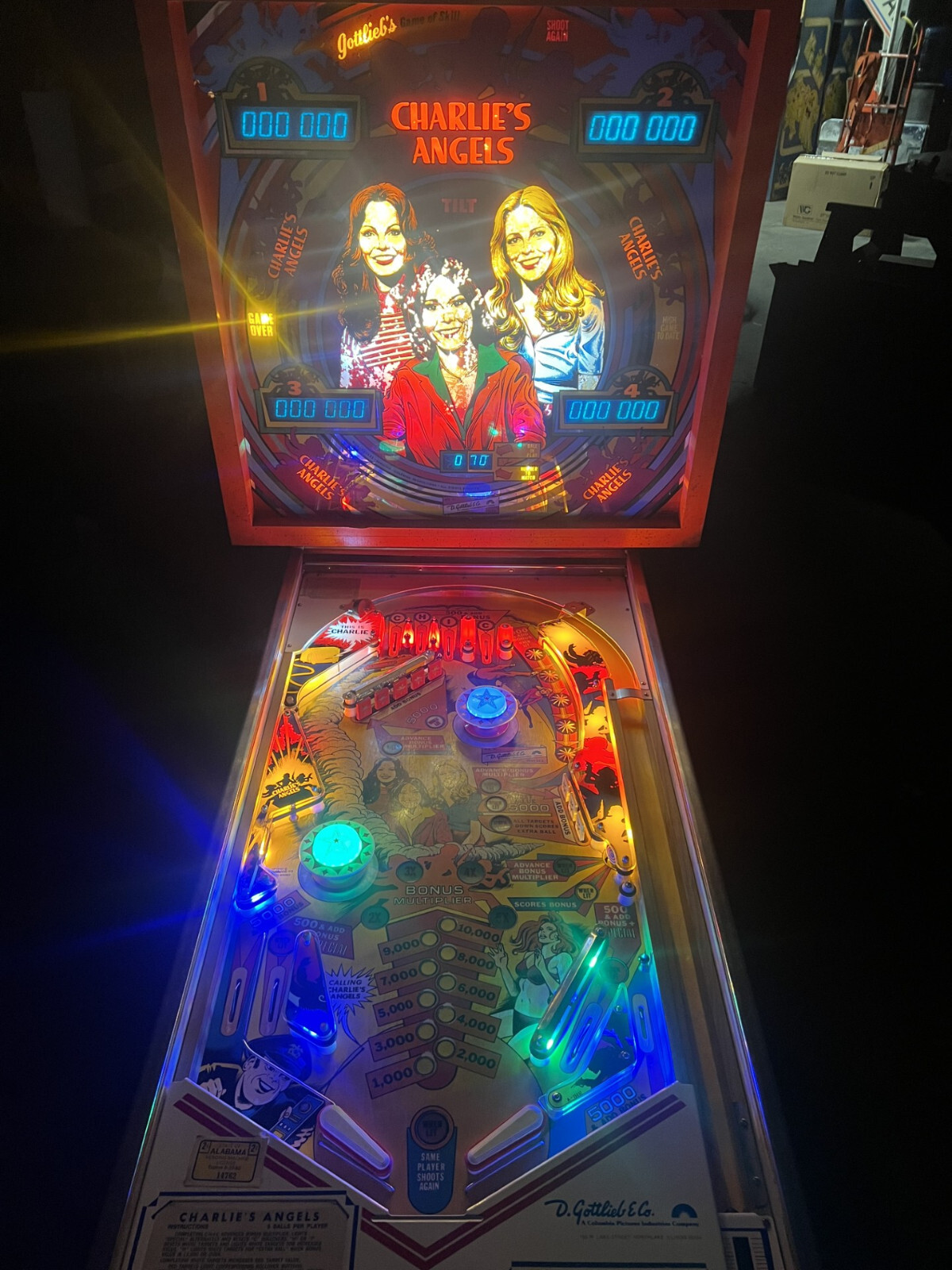 CHARLES ANGLES- NON GHOSTING Lighting Kit custom SUPER BRIGHT PINBALL LED KIT
