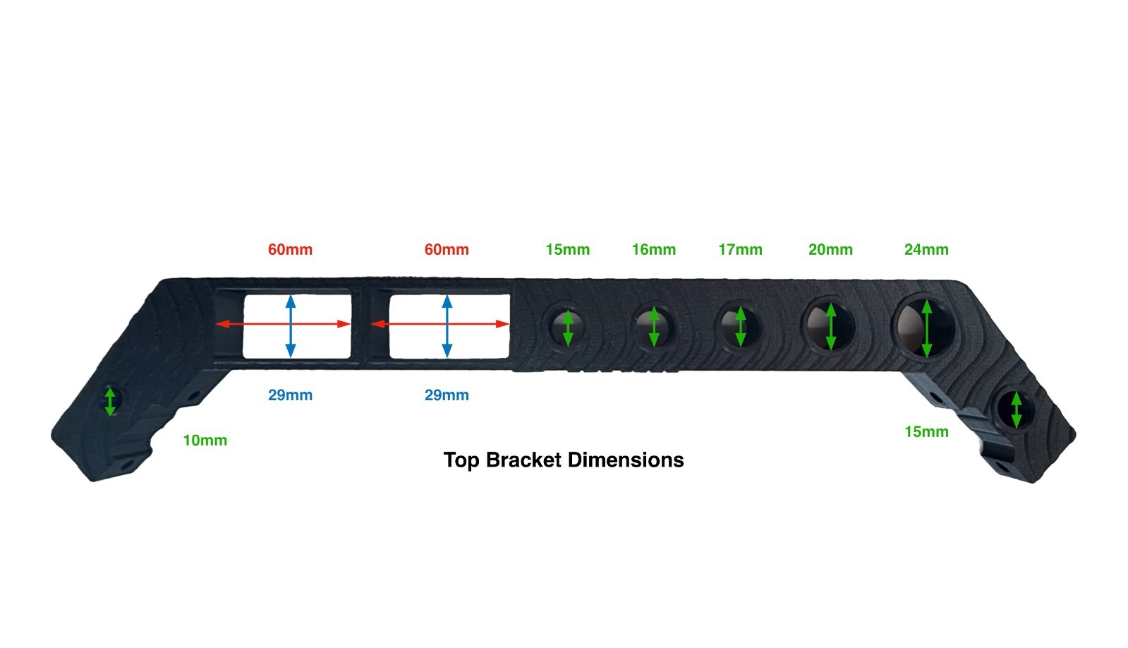 Milwaukee Packout Level & Pry Bar Rail Bracket Set – Tool Organizer Accessories