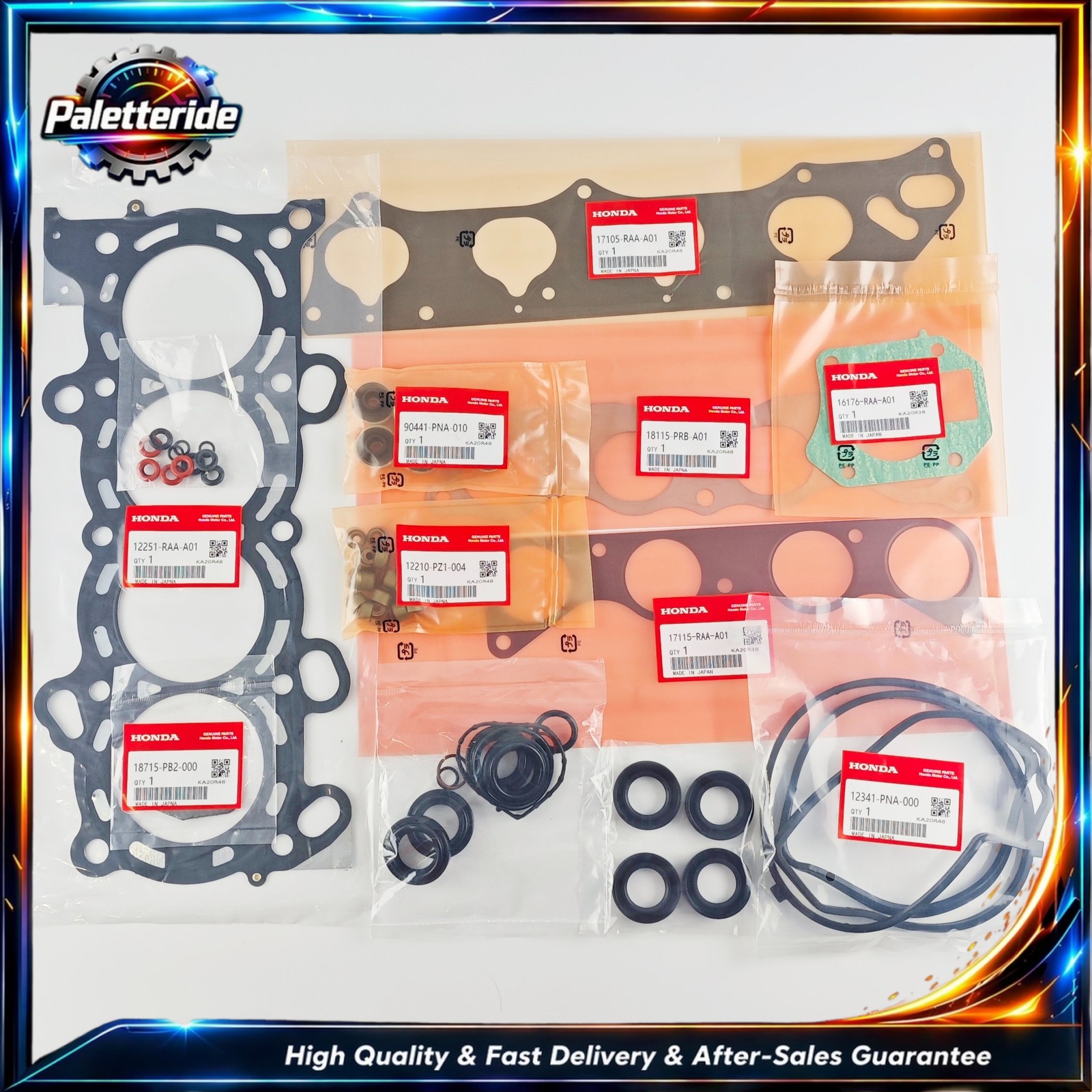 OEM Valve Grind Gasket Kit 06110-RAA-A03 fit 04-11 Honda Acura 2.4 K24Z1 K24A2