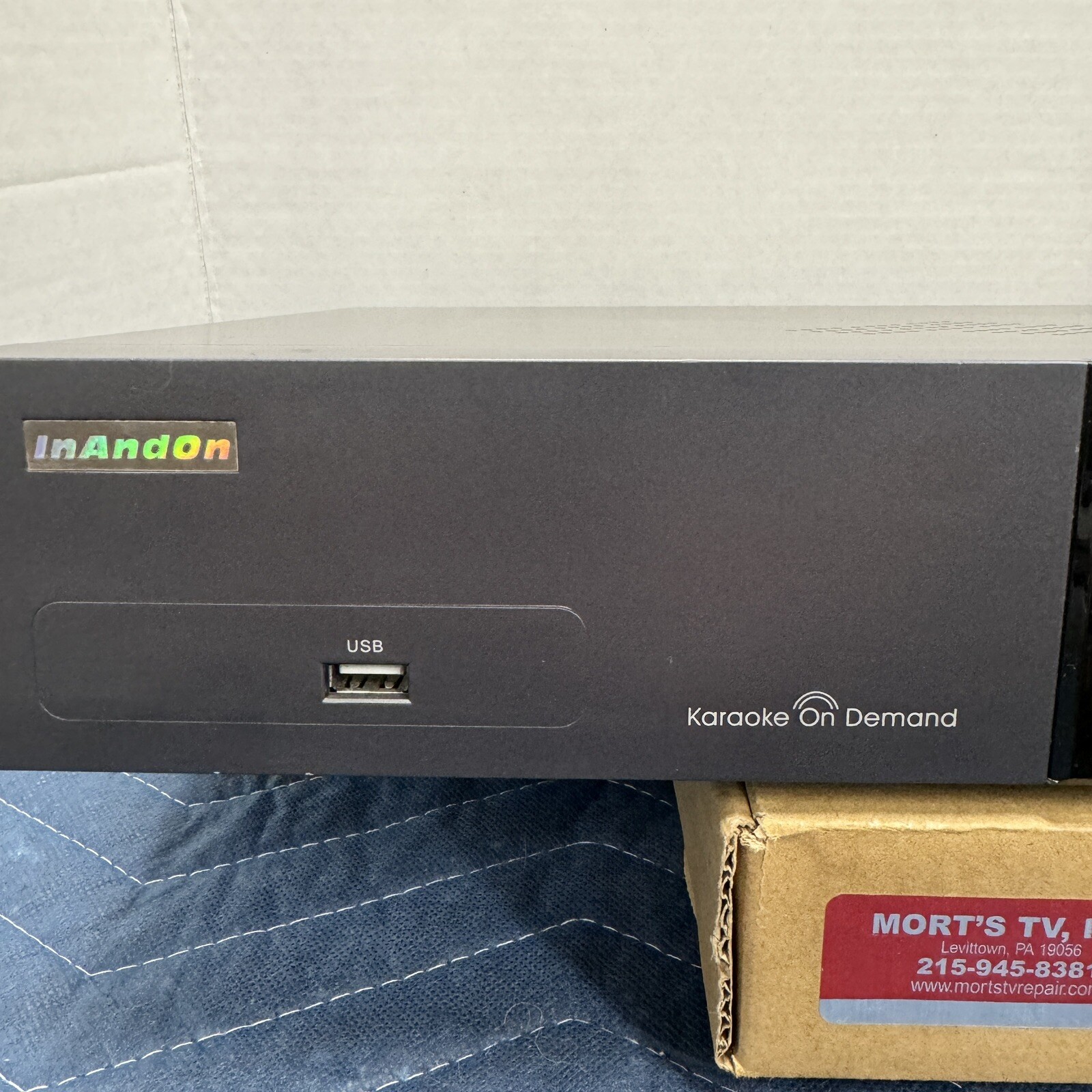 InAndOn Karaoke On Demand Machine - Serviced