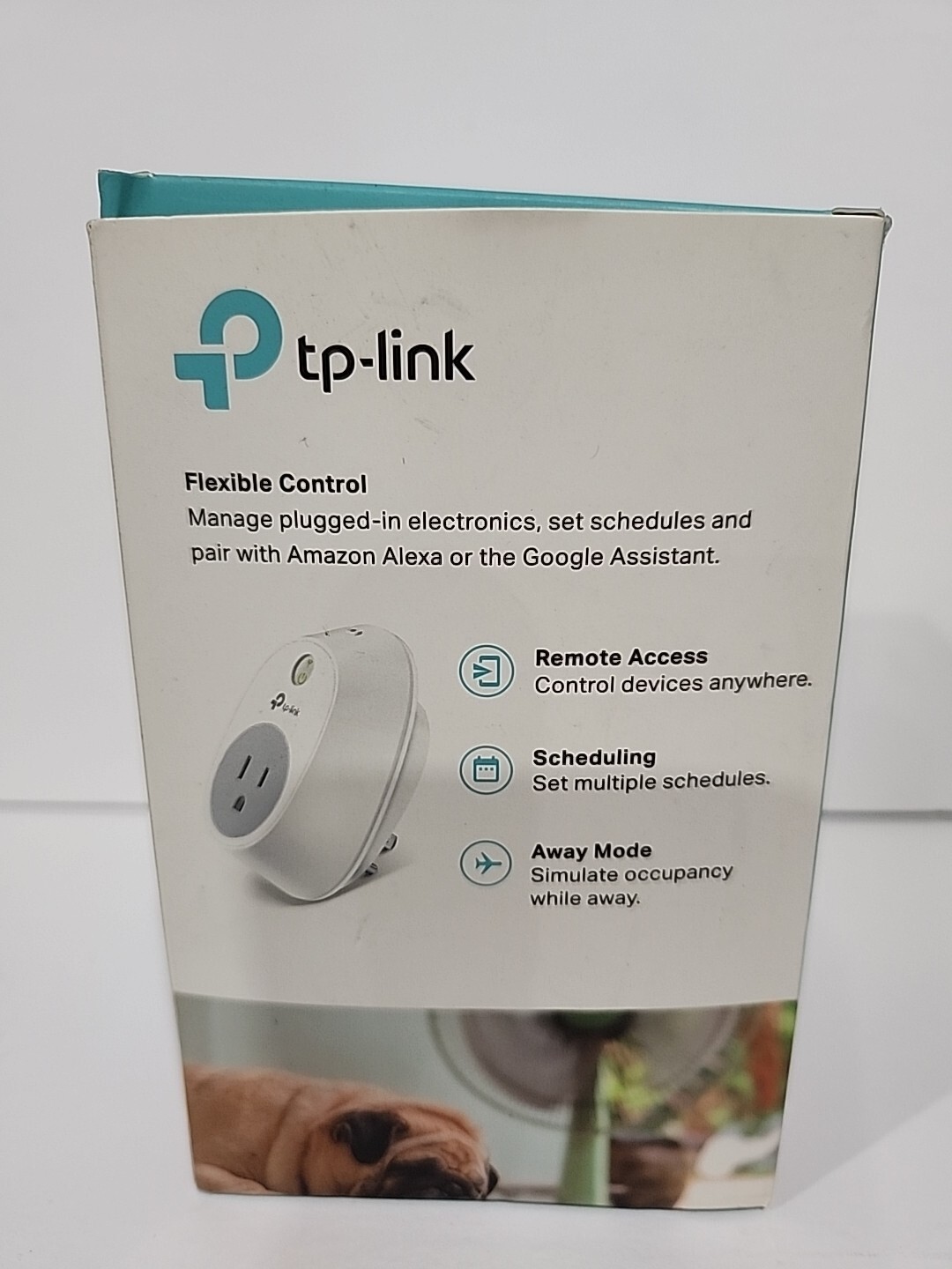 TP-LINK HS100 SMART WI-FI PLUG COMPLETE W/ BOX & INSERTS TESTED ALEXA COMPATIBLE