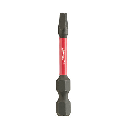 Milwaukee 48-32-4172 SHOCKWAVE 2 in. Impact Square Recess #2 Power Bits (25 PK)