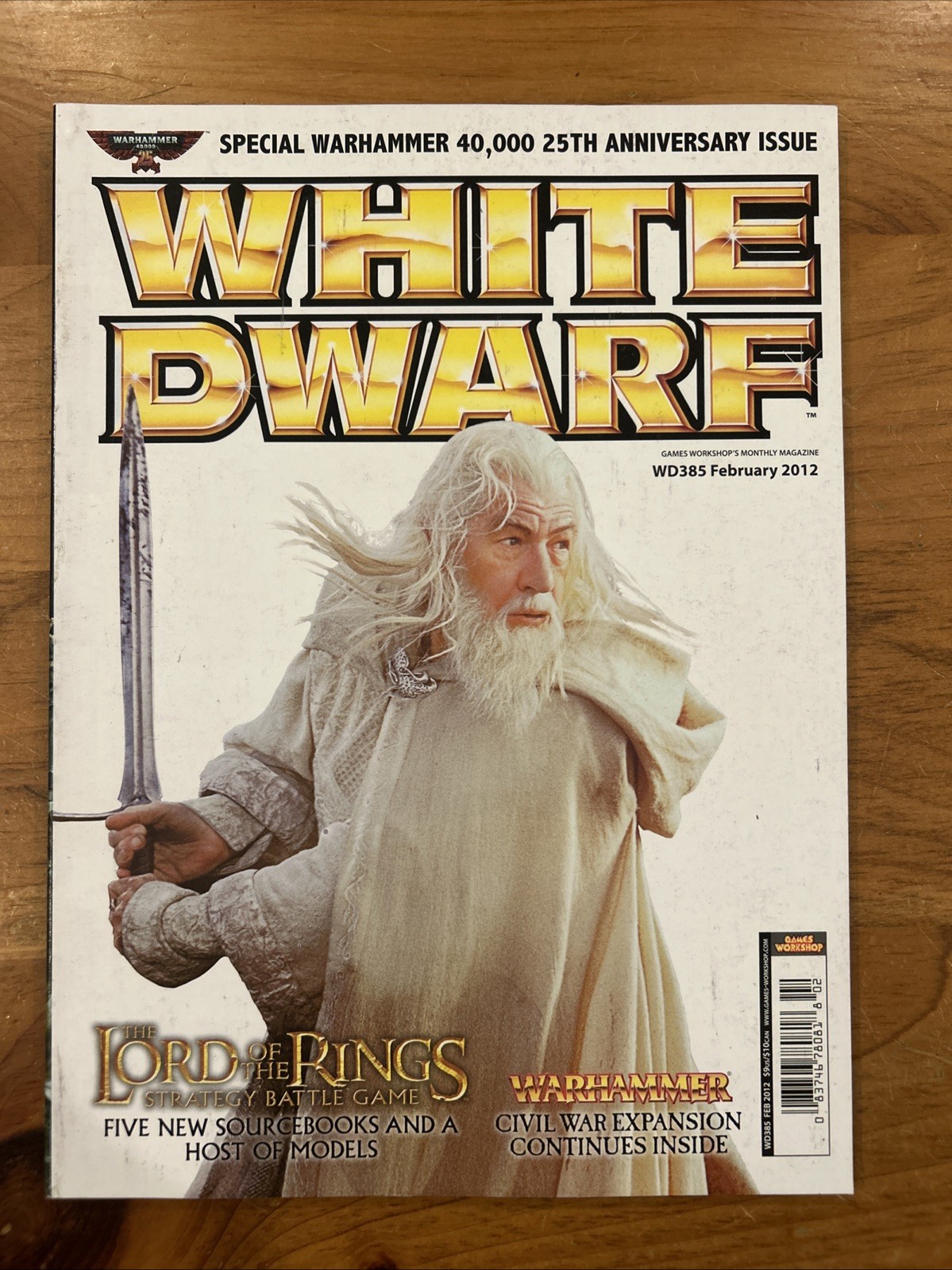 Games Workshop Warhammer White Dwarf Magazine #385 Feb 2012