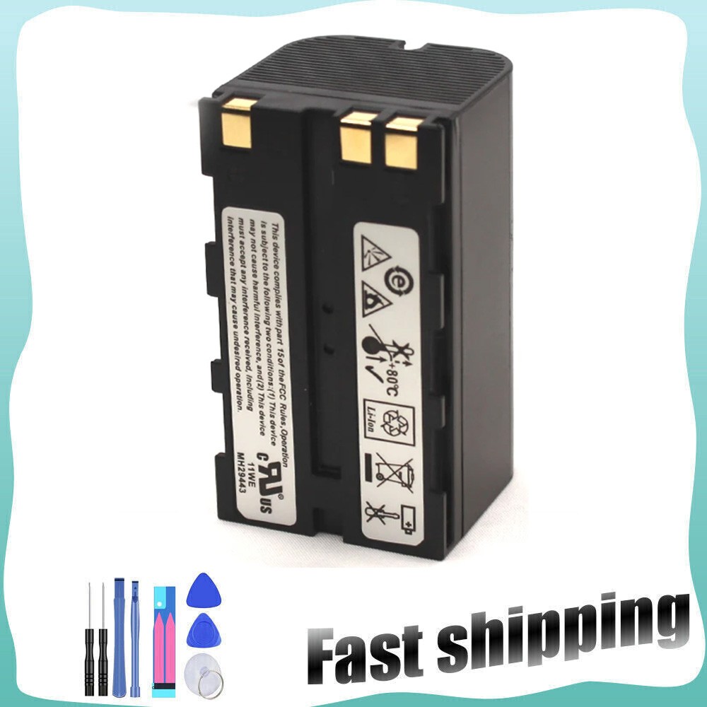 GEB222 Replacement Battery for TS02/06/802/TPS1200/1200/1230 Total Station