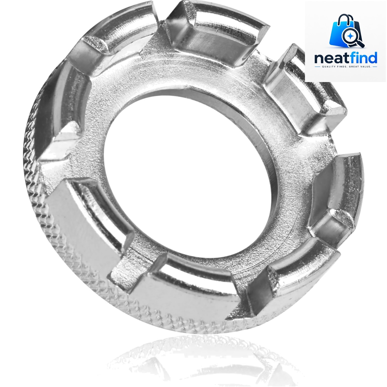 Bicycle Spoke Wrench Tool, Hardened Steel 6-in-1 | A Spoke and Rim Tool for A...