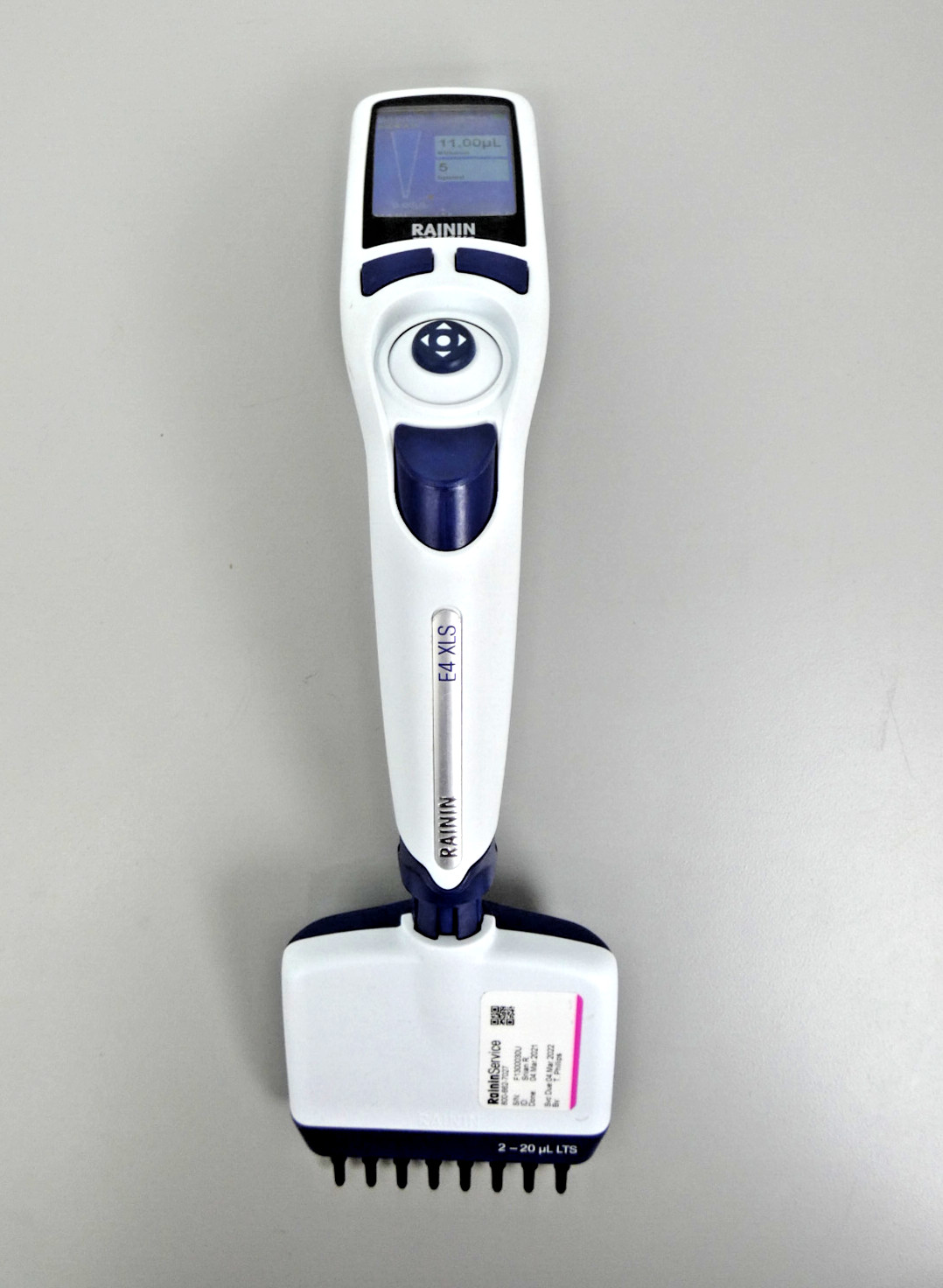 Rainin E4 Electronic Multi Pipette E8-20XLS+