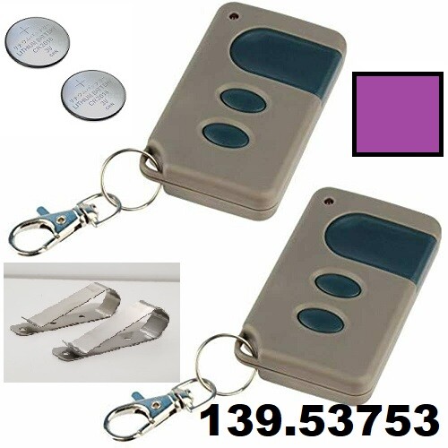 2 For Sears Craftsman 139.53753 Garage Door Opener Remote 315mhz 139.53985D