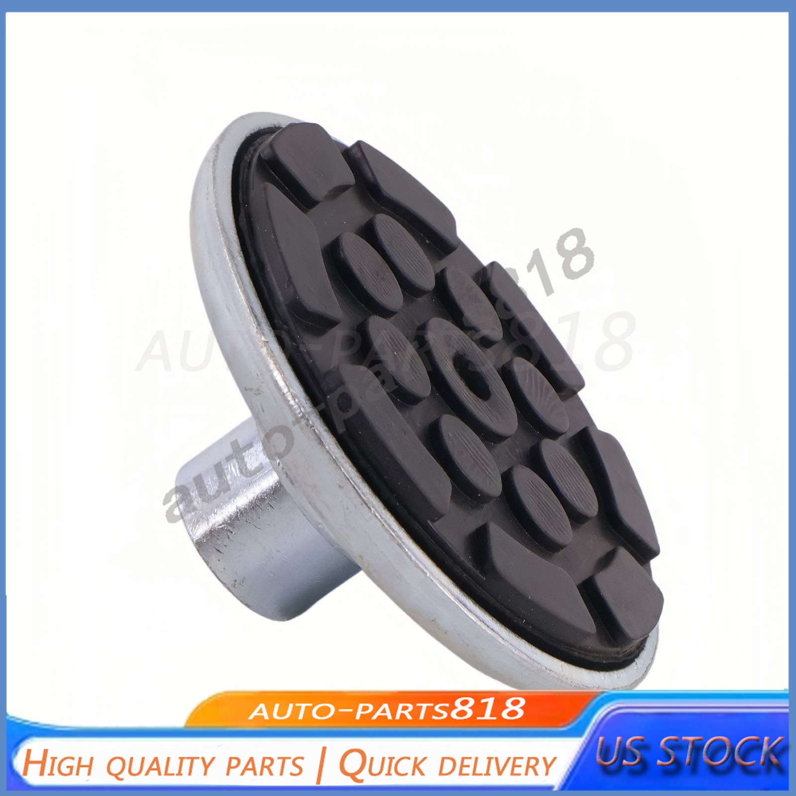 Fits Atlas Automotive Equipment Round Lift Pad With Rubber Pad (1 1/2" Peg)