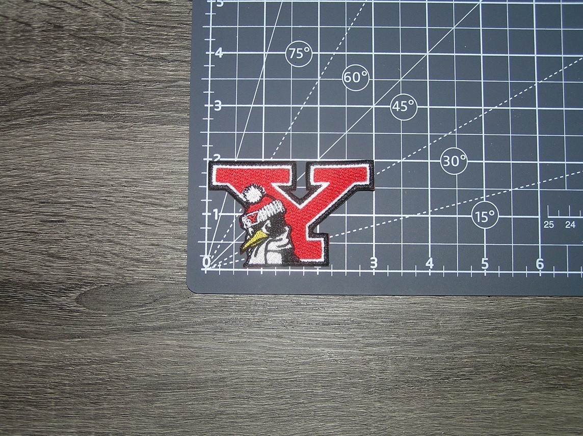 YSU Youngstown State Penguins College Embroidered Iron On Patch 3" x 2"