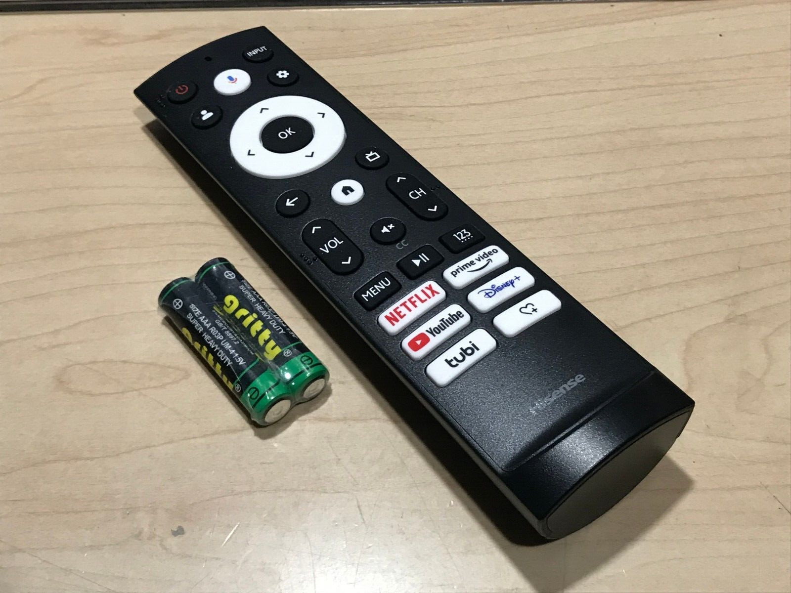 Hisense 65A6N OEM Remote 352524