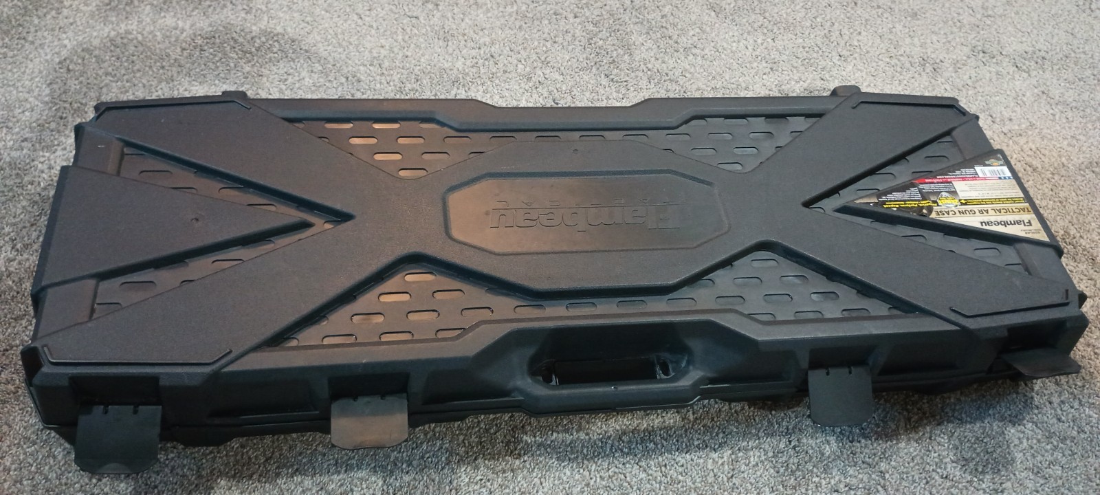 Flambeau Tactical Case Black 6500AR 40"× 12"× 4"