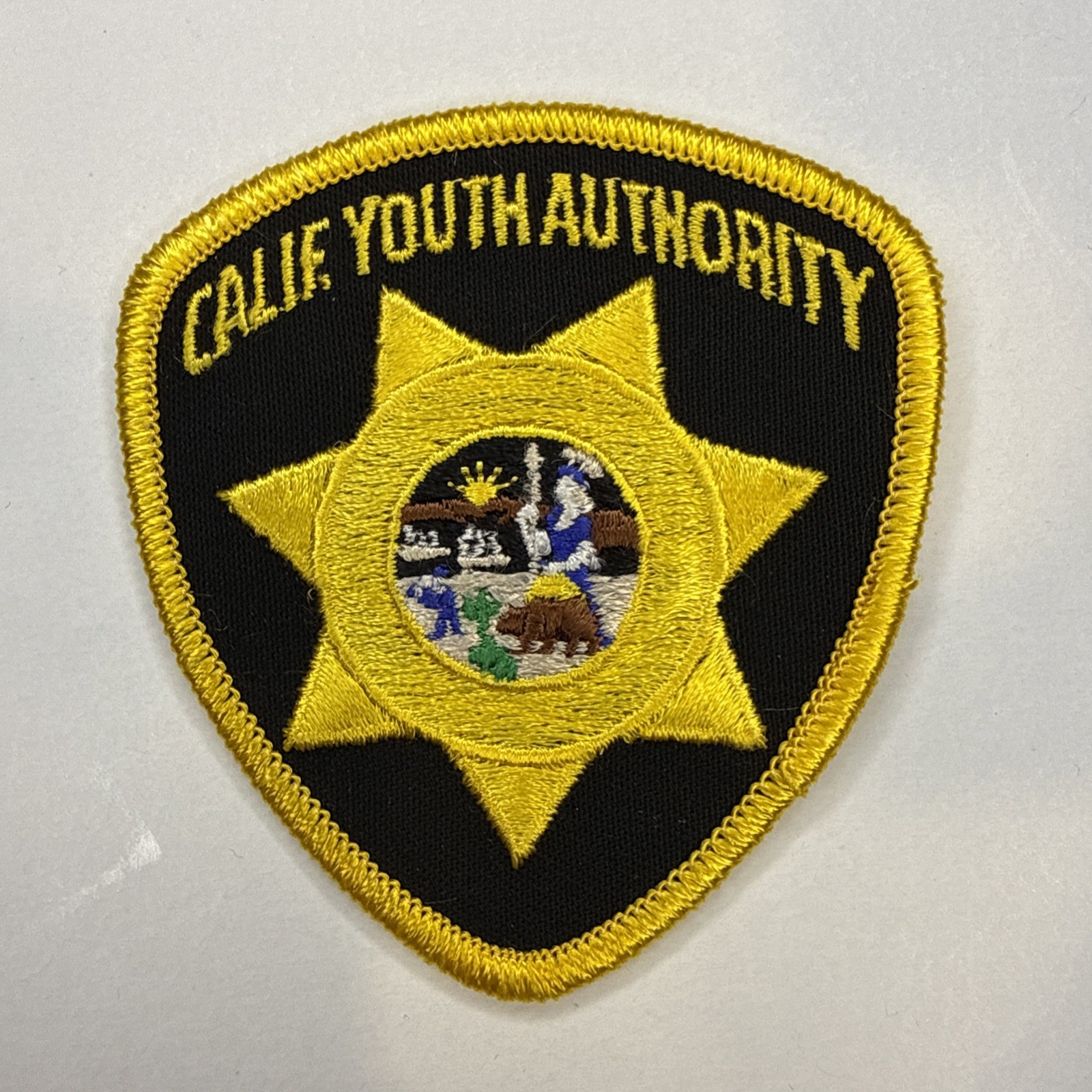 California Youth Authority Corrections Officer Patch Small Size Defunct