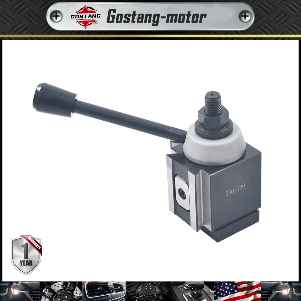 AXA 250-100 Piston Type Quick Change Tool Post Holder For Swing dia 12"