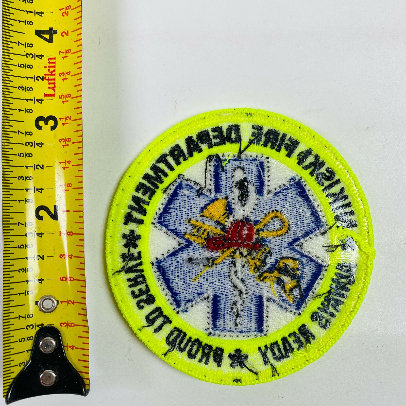 Nikiski Fire Alaska AK 3" Patch J10