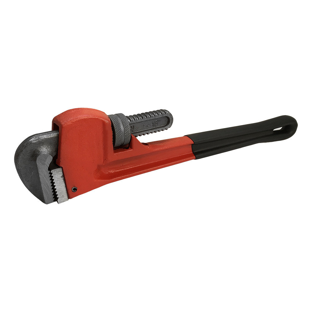 Heavy Duty 18" Adjustable Pipe Wrench Plumbing Monkey Wrench Soft Grip