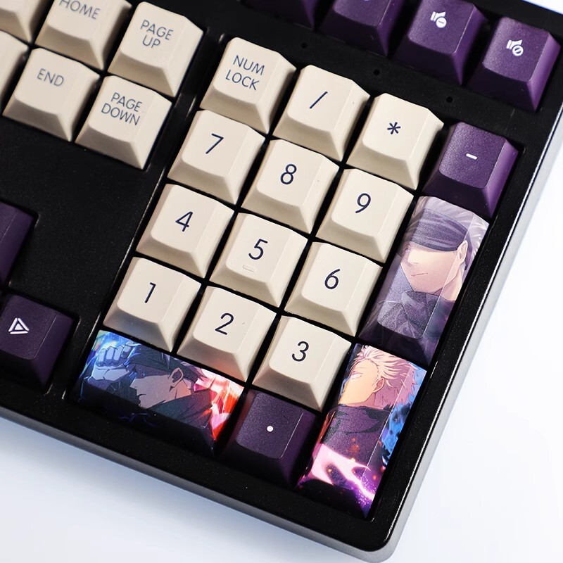 Jujutsu Kaisen Satoru Anime Animation Personality 108 Keycap Pbt Craft Homeboy