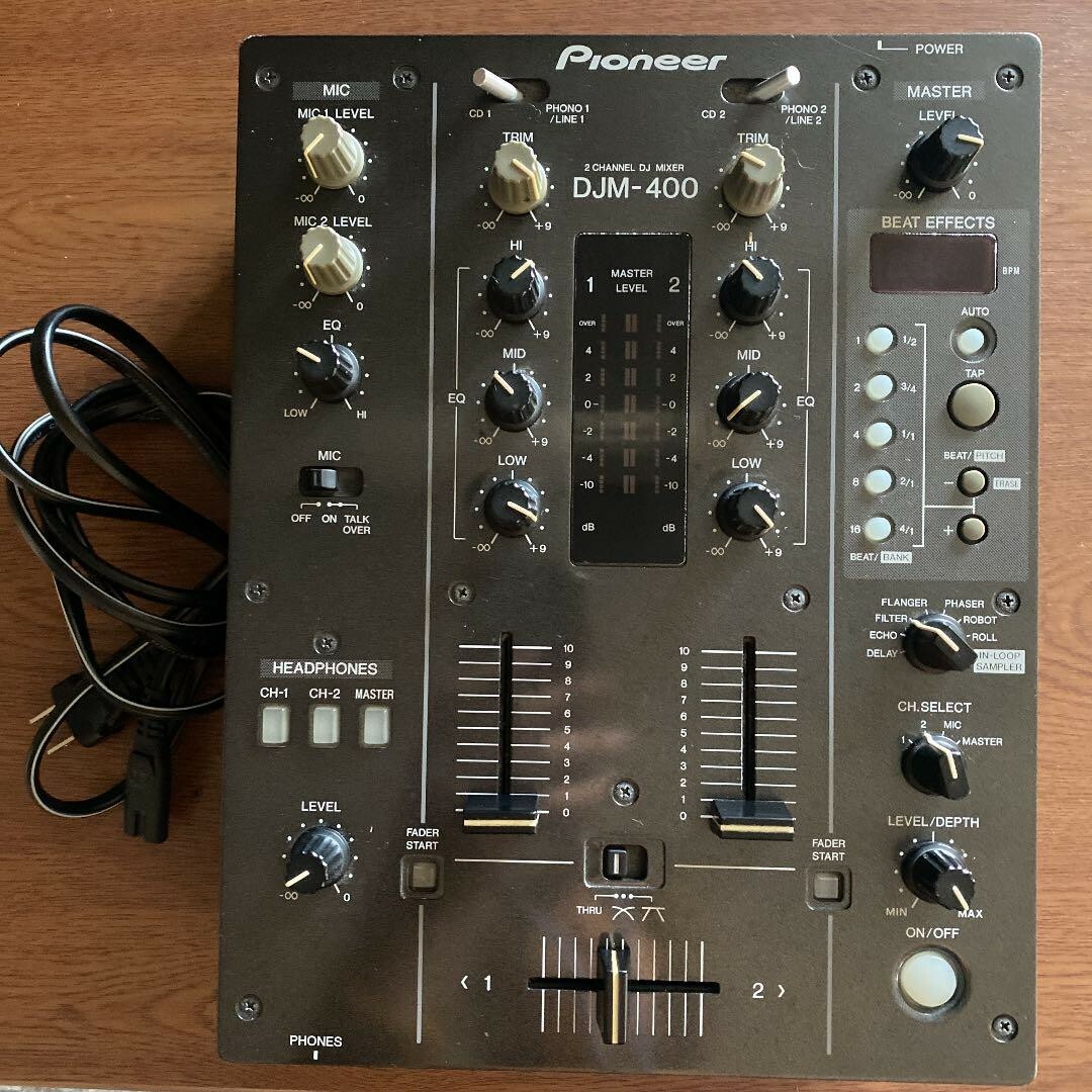 Pioneer DJM-400 2ch Performance DJ Mixer Black DJM400 USED