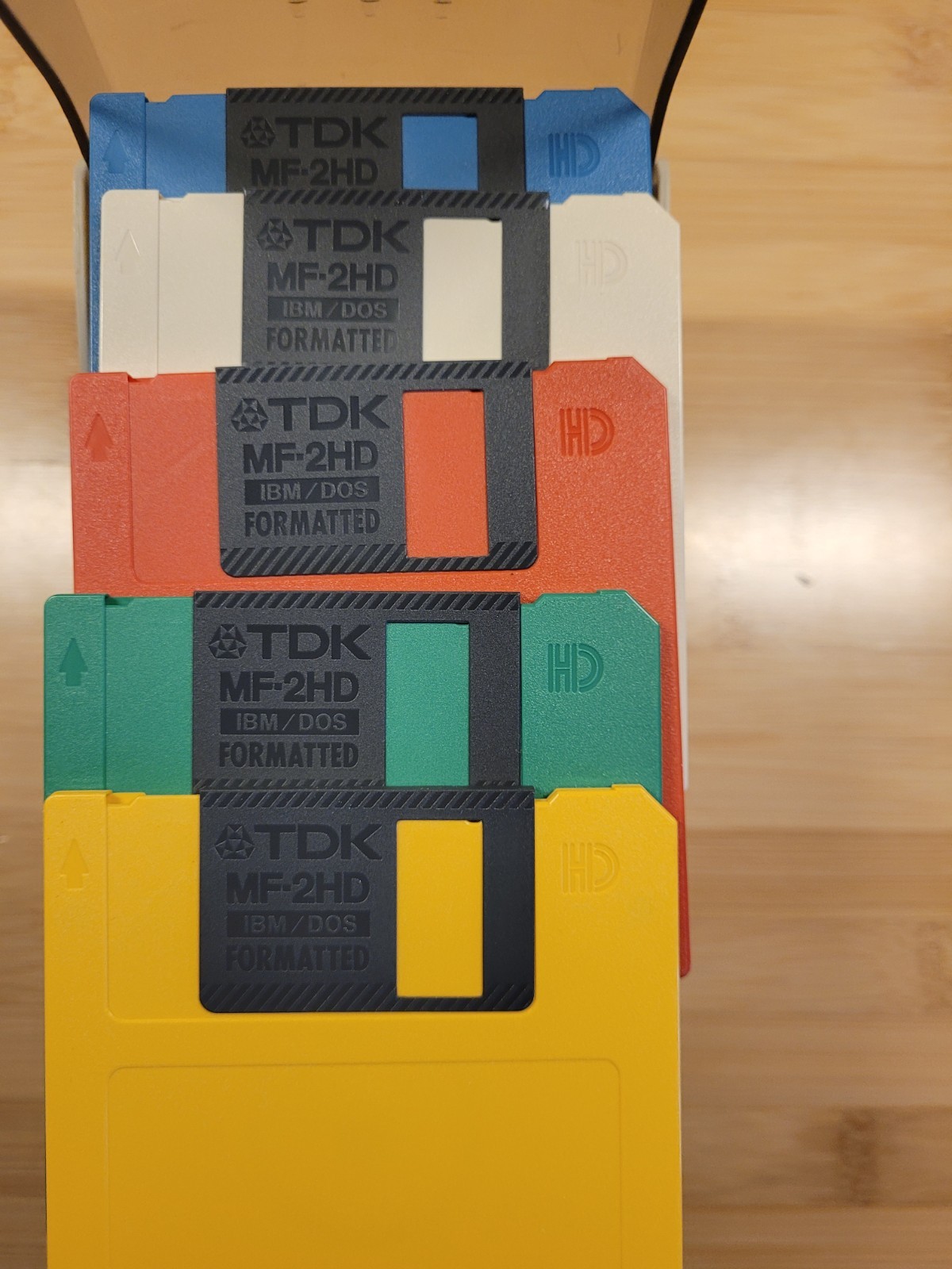 Vintage Rare TDK MF-2HD 3.5” Micro Floppy Disks Lot Of 41 NEW + BOX + GIFT