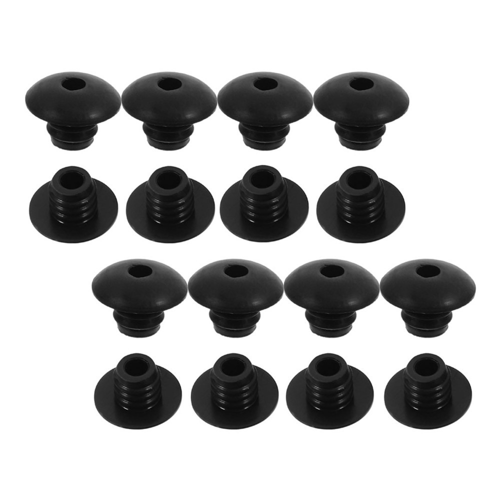 50 Pcs Pegboard Hook Lock Securing System Thread Plugs Locks Hooks