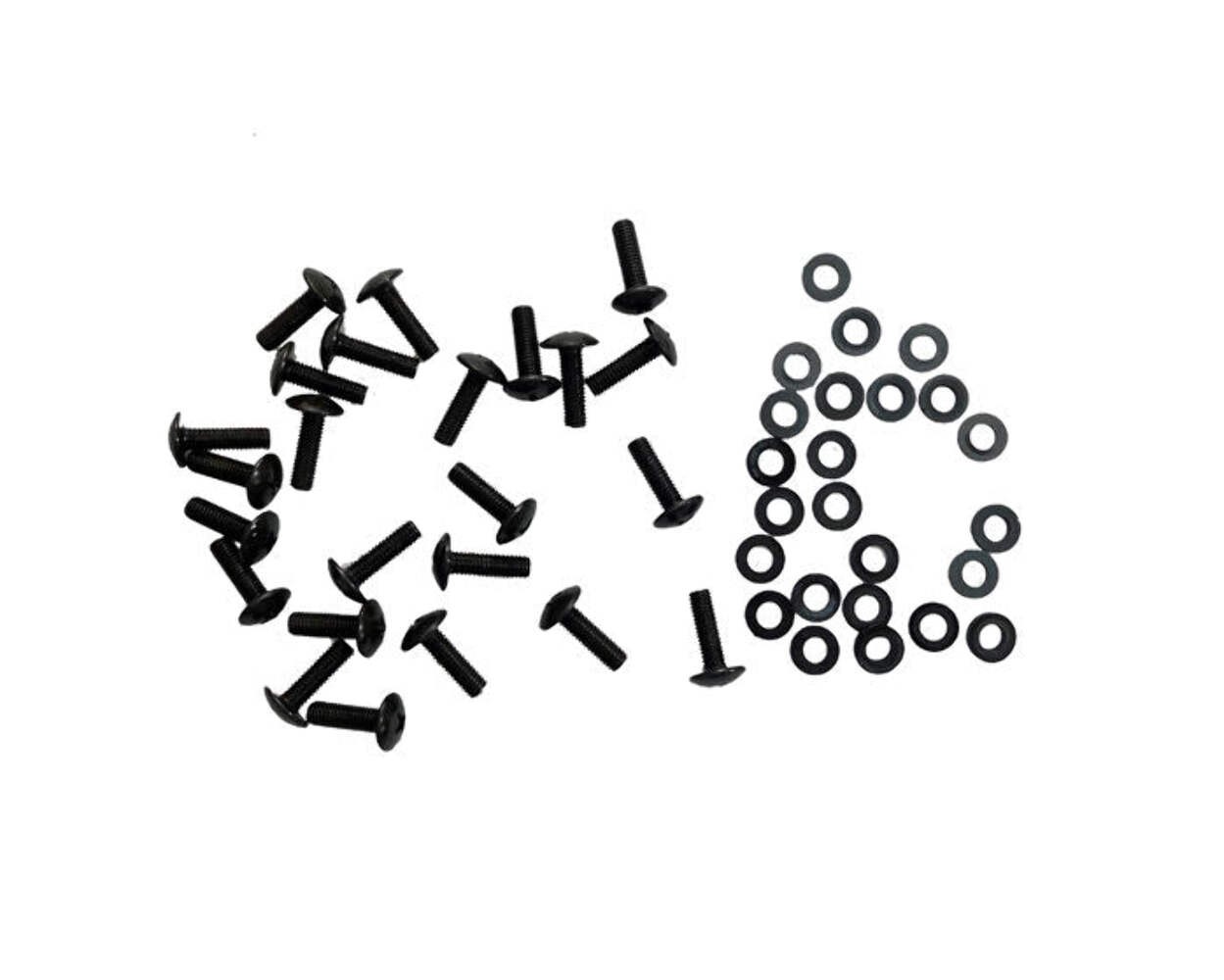 (24 PACK) PROCRAFT RSX24 10/32 X 5/8" Rack Screws with Nylon Washers