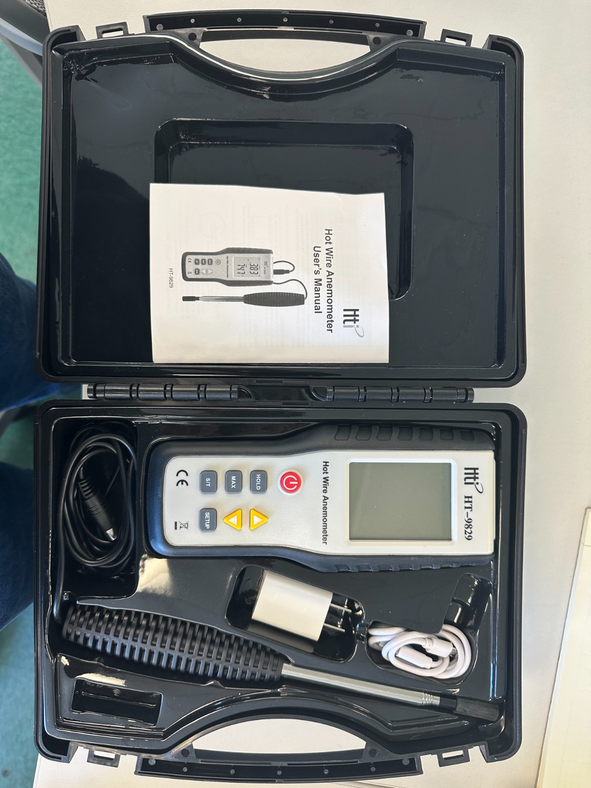 Hti HT-9829 Thermosensitive Anemometer