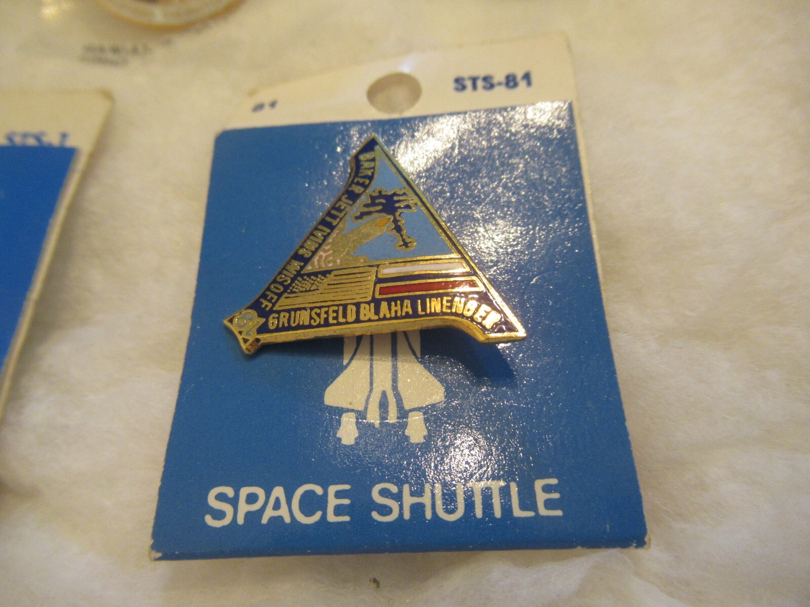 NASA PIN lot of 5 Vintage Space Shuttle Program COLUMBIA CHALLENGER EXPLORER